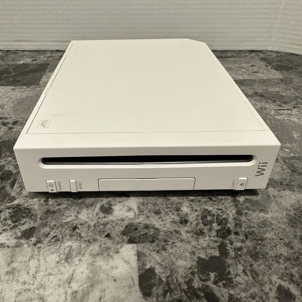 Nintendo Wii RVL-001 White Large Bundle W/Games And Lots Of Accessories Tested
